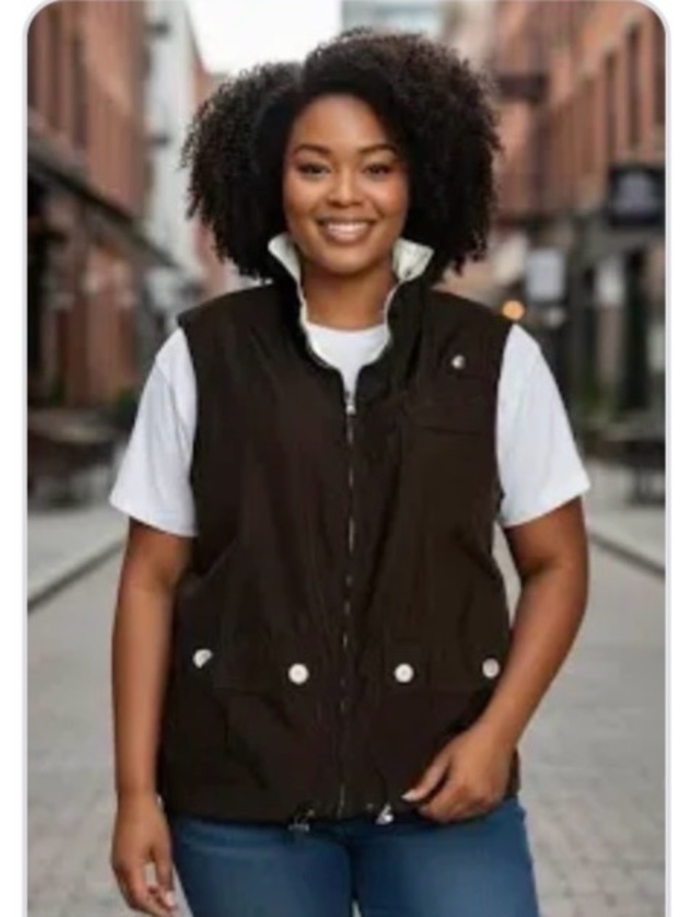 Vintage Ralph Lauren Womens Reversible
Military Safari Aviator Vest